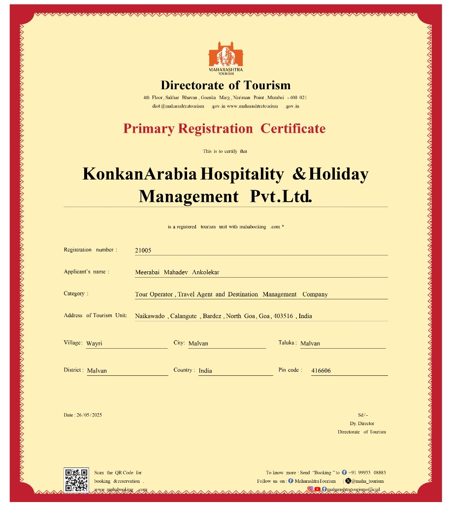 Primary Registration Certificate